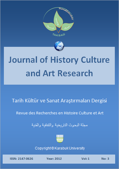Tarih Kültür ve Sanat Araştırmaları Dergisi